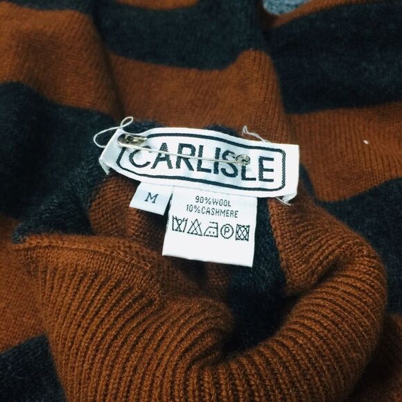 Vintage Carlisle Wool Cashmere Sleeveless Medium - Picture 5 of 5